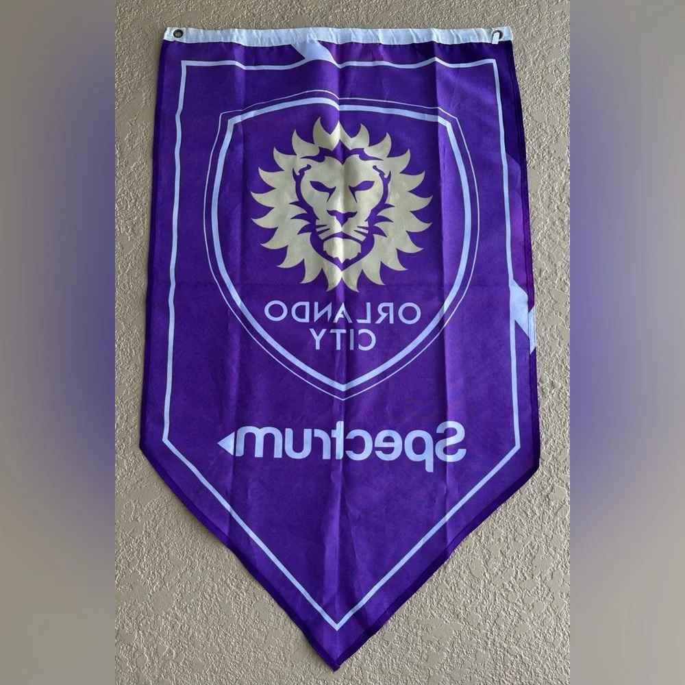 Orlando City SC Spectrum Promo Flag Banner MLS Collectible